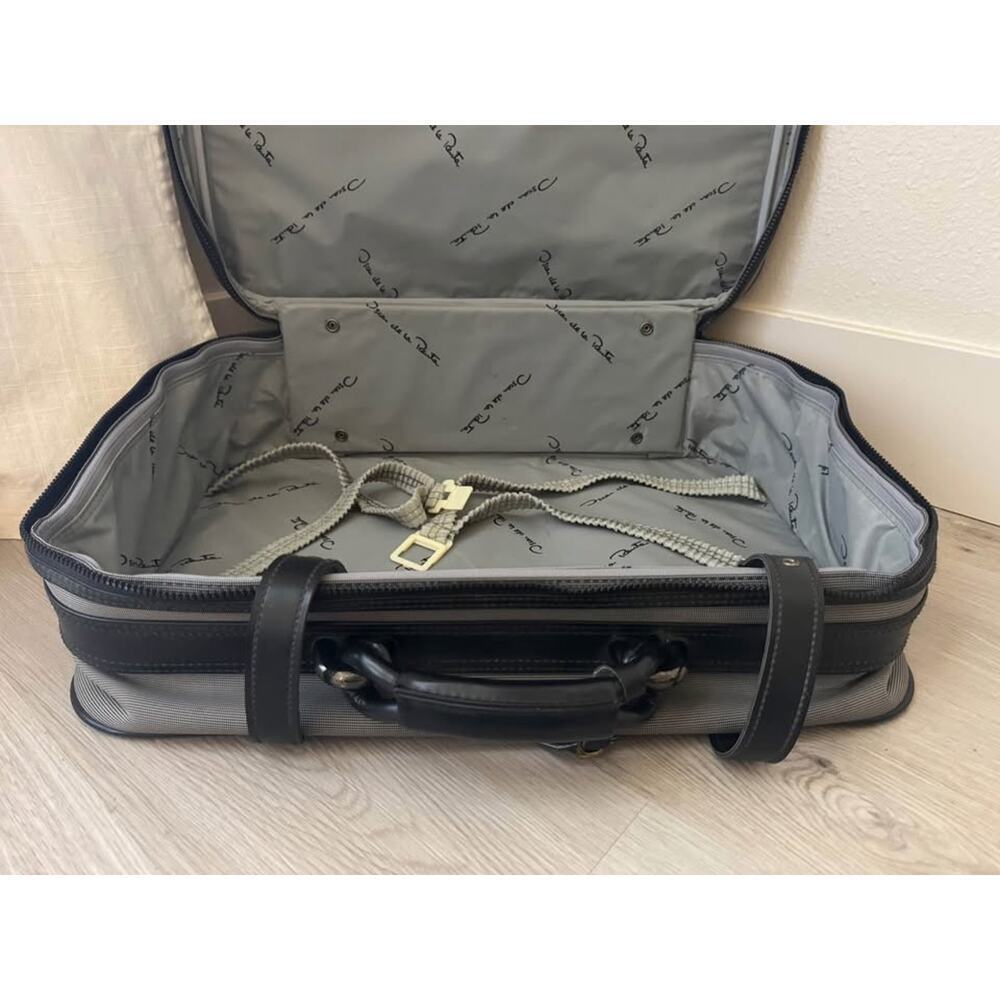 Oscar de la Renta Vintage 80s Travel Luggage Briefcase - Picture 7 of 10